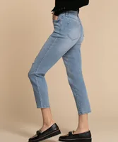 Margot Tapered Distressed Jeans