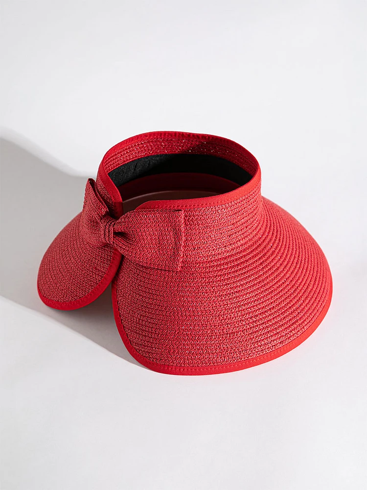 Straw Brim Visor