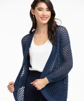 Open Stitch Cocoon Cardigan