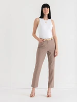 Spencer Straight Leg Pant Luxe Tailored