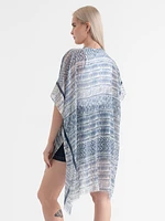 Boho Print Ruana