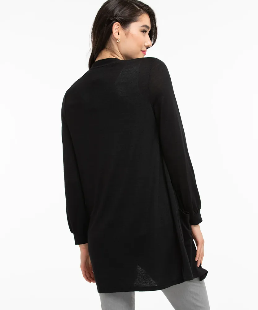 Lantern Sleeve Tunic Cardi