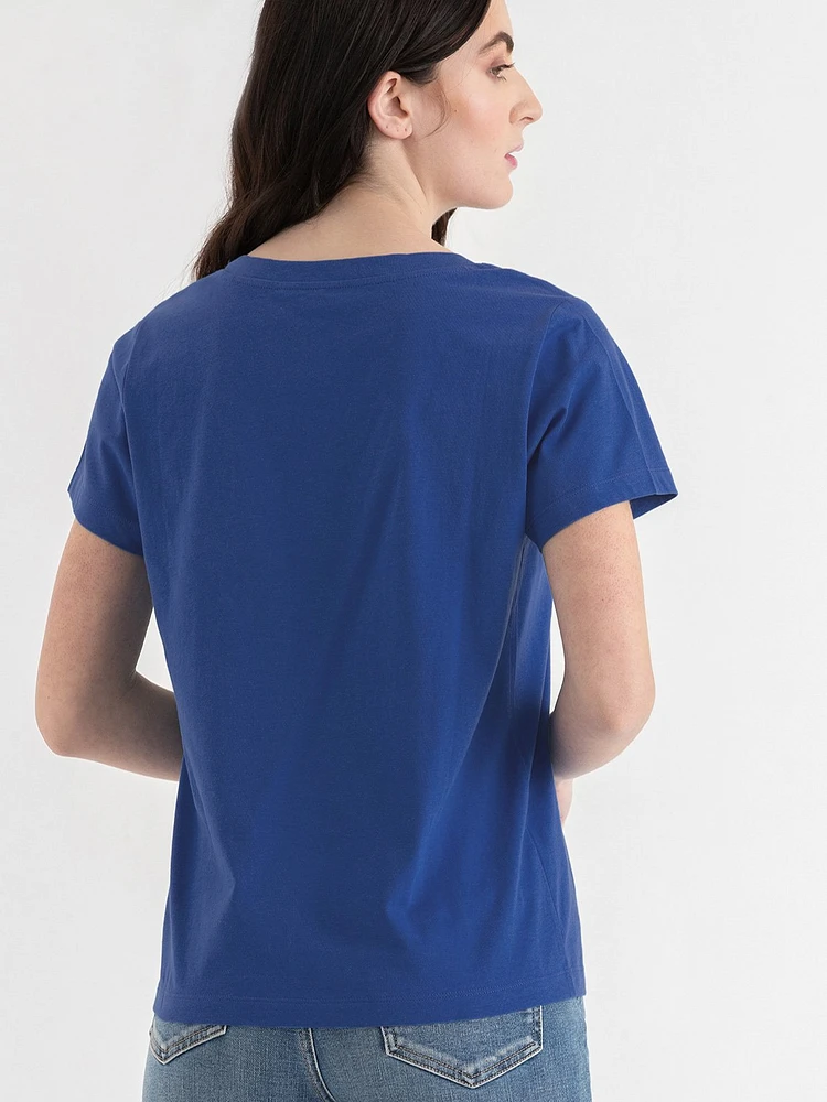 Relaxed V-Neck Tee