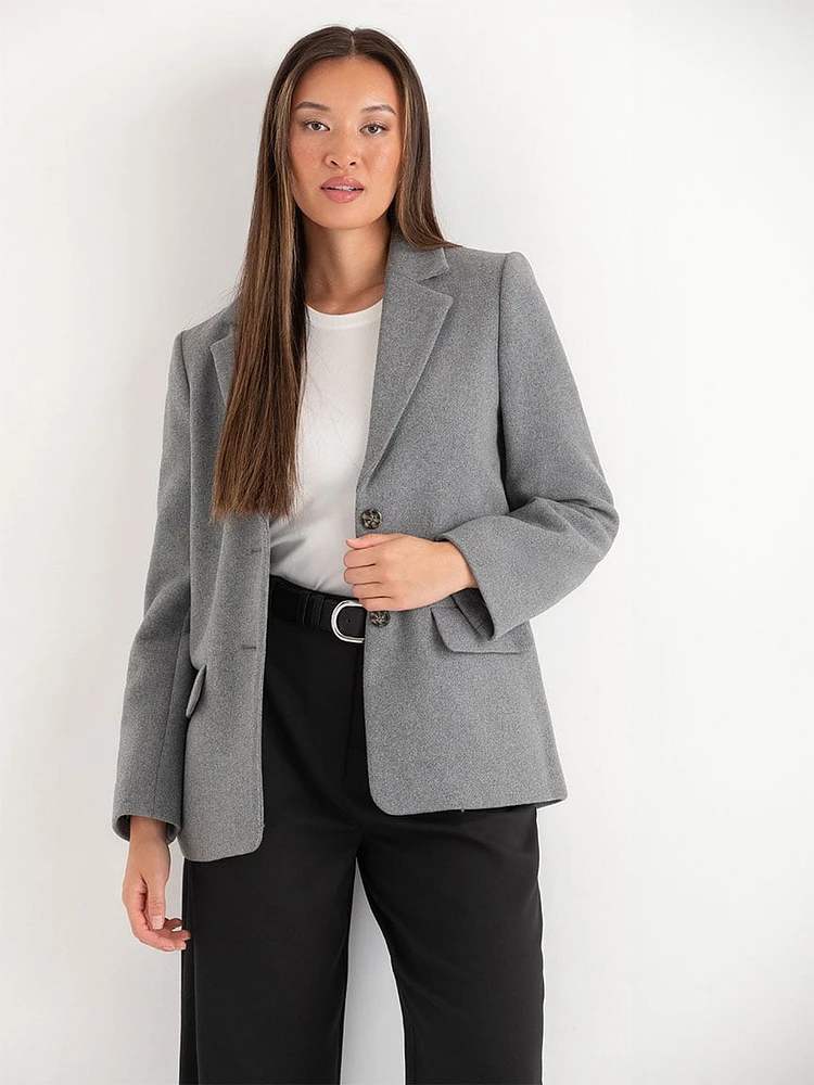 Blake Wool Blazer Coat