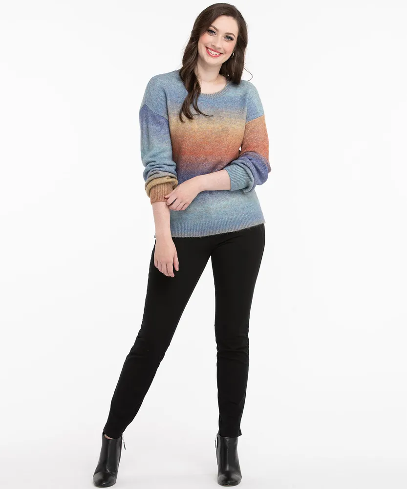 Ombre Pullover Sweater
