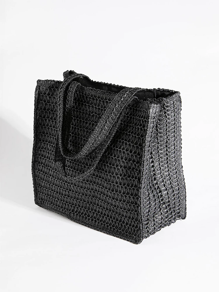 Straw Tote Bag