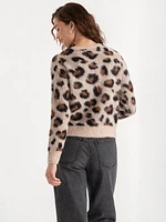 Leopard Print Cardigan