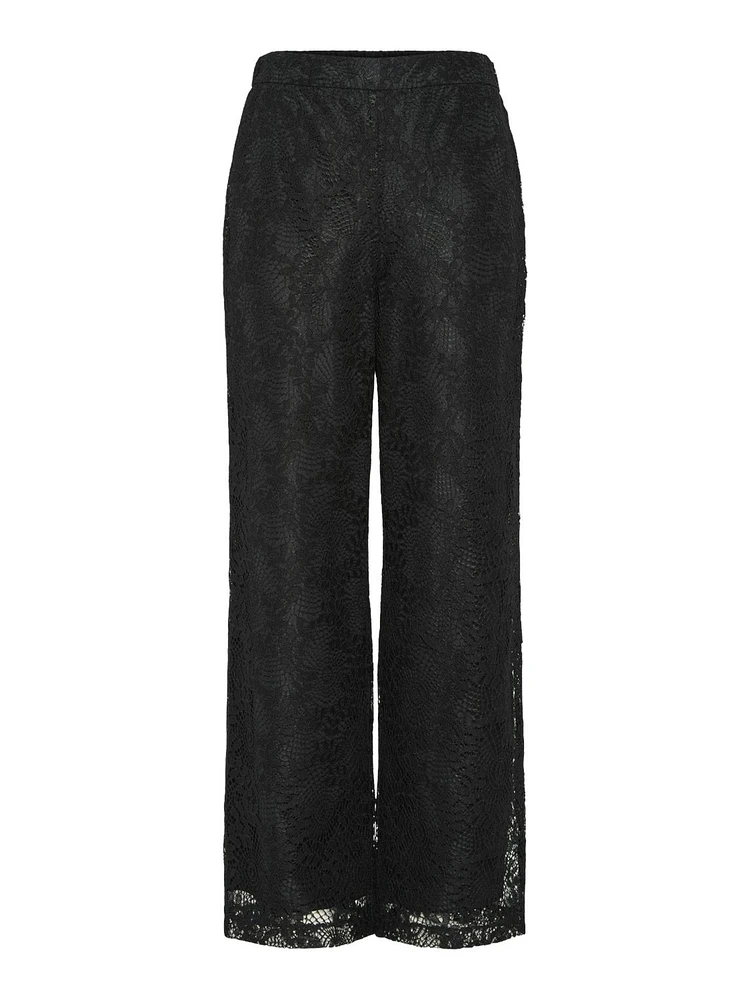 Bosulla Wide Leg Lace Pants