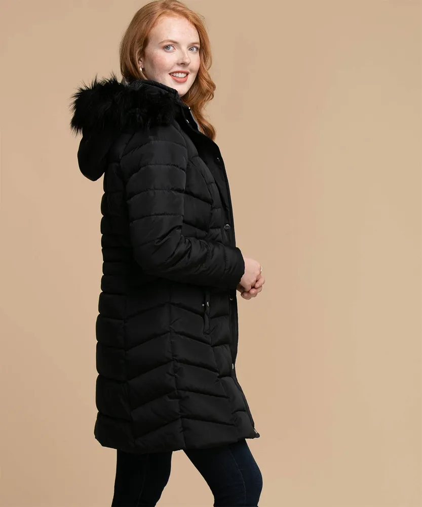 Eco-friendly Mid Length Puffer Parka