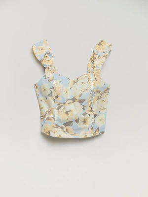 Poplin Tank Blouse