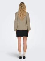 Katia Long Sleeve Textured Sweater