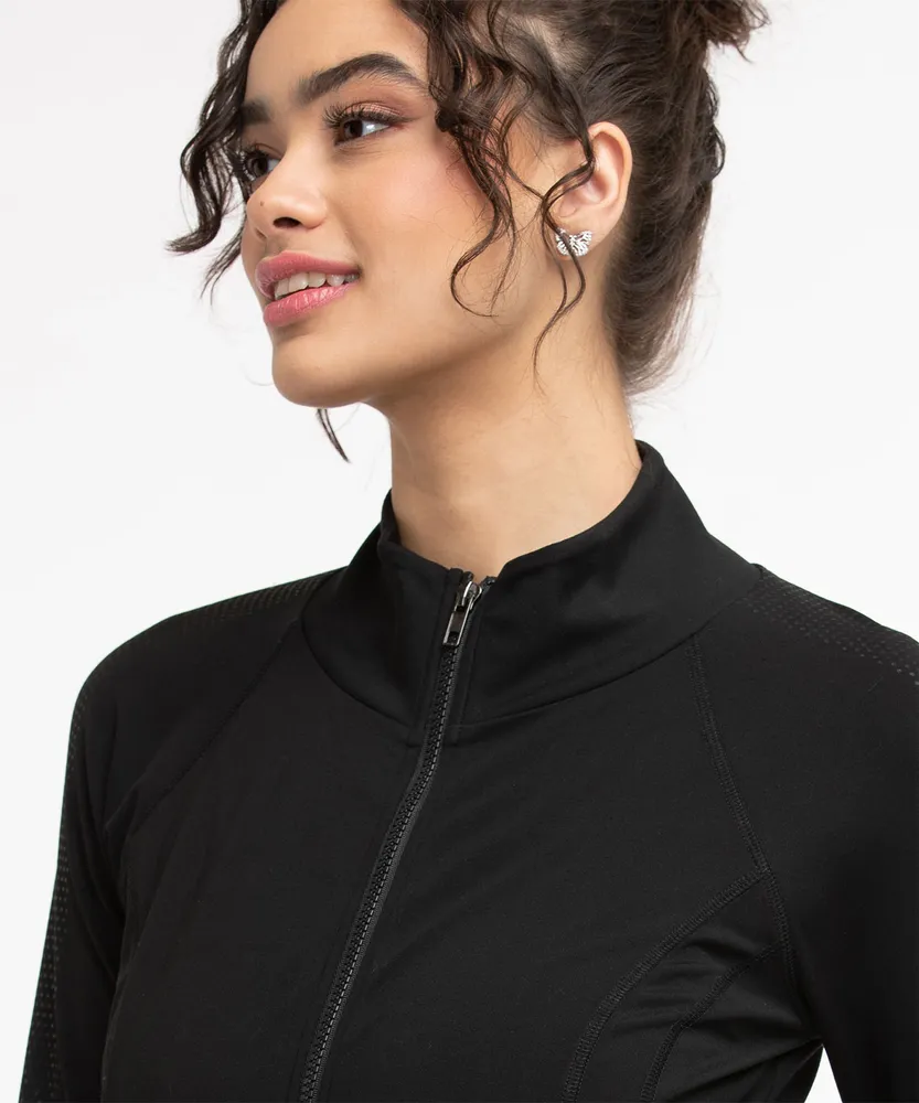 Zip Front Yoga Jacket