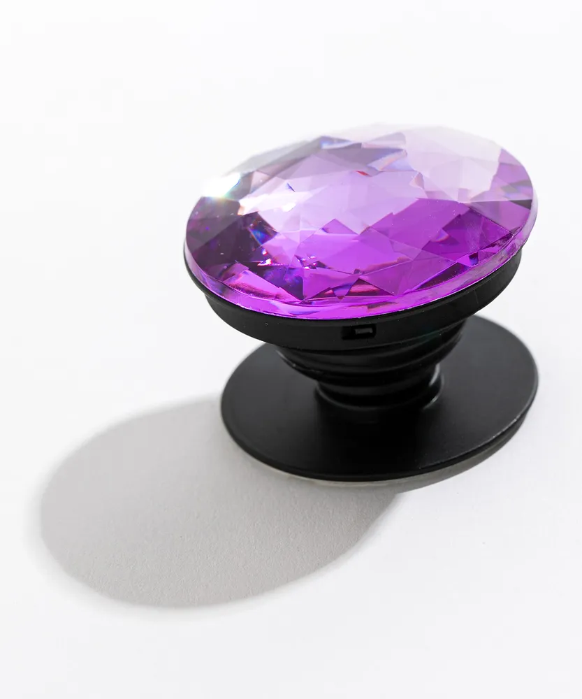 Purple Jewel Pop Socket