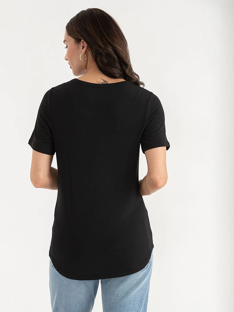 Scoop Neck T-Shirt