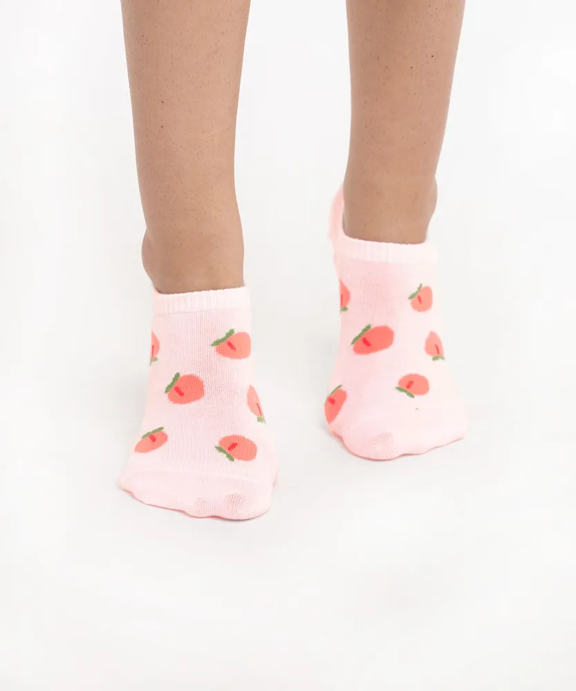 Peach Ankle Socks