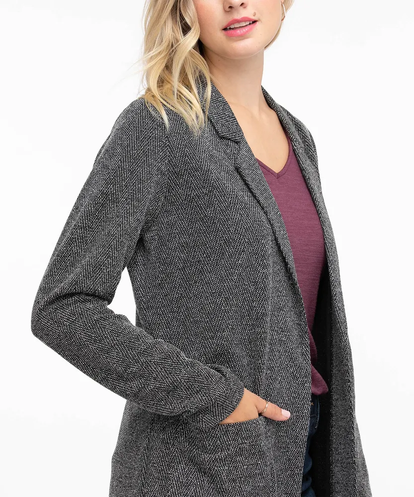 Herringbone Topper Coat