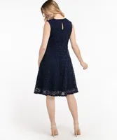 Lace Fit & Flare Dress