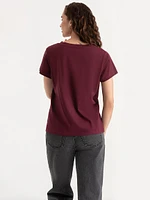 V-Neck Relaxed Tee