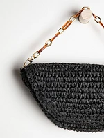 Straw Crossbody Bag