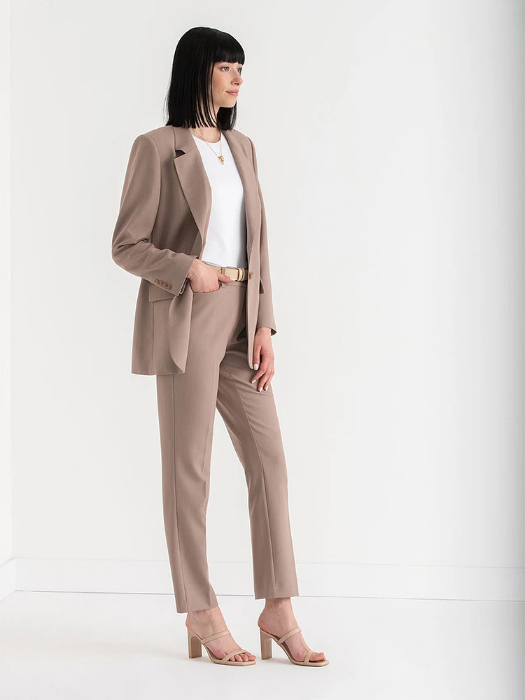 Spencer Straight Leg Pant Luxe Tailored