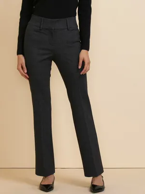 Bradley Bootcut Pant Patterned Luxe Ponte