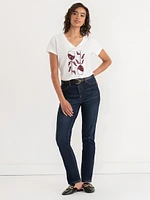 Relaxed V-Neck Tee