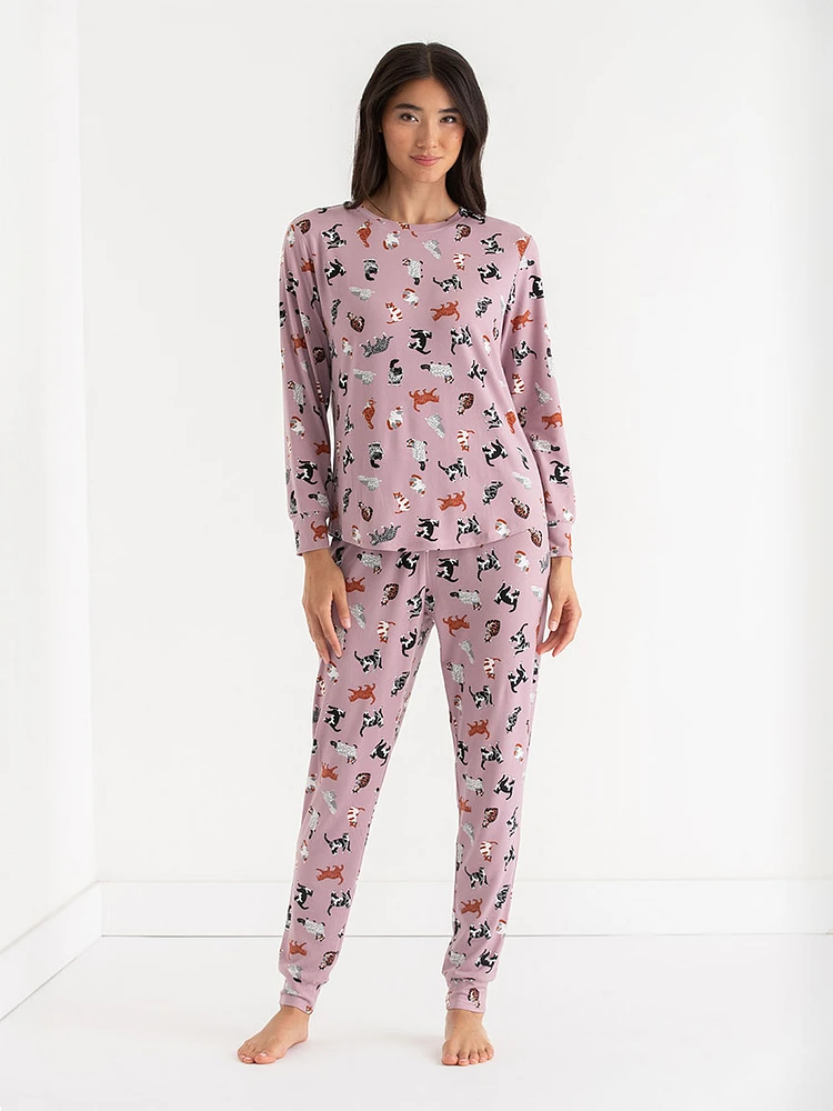 Long Sleeve Pajama Set