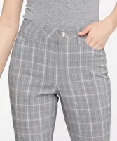 Microtwill Pull-On Crop Pant