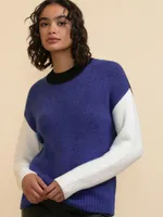 Drop Shoulder Crewneck Sweater