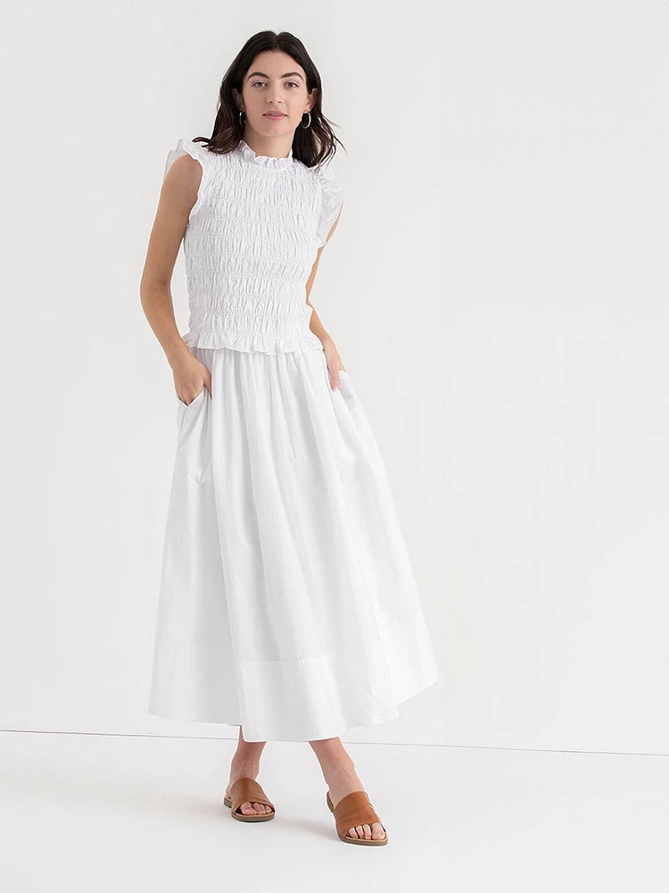 Poplin Full Skirt