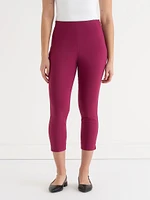 Audrey Skinny Crop Pant Microtwill