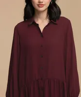 Ruffled Tunic Shirt