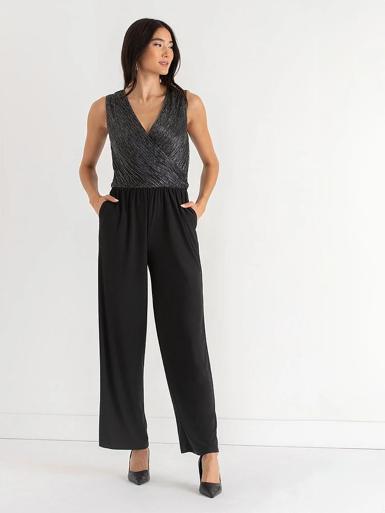 Tinsel Crossover Jumpsuit