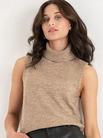 Mossy Turtleneck Sweater Tank