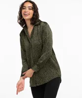 Satin Collared Shirt