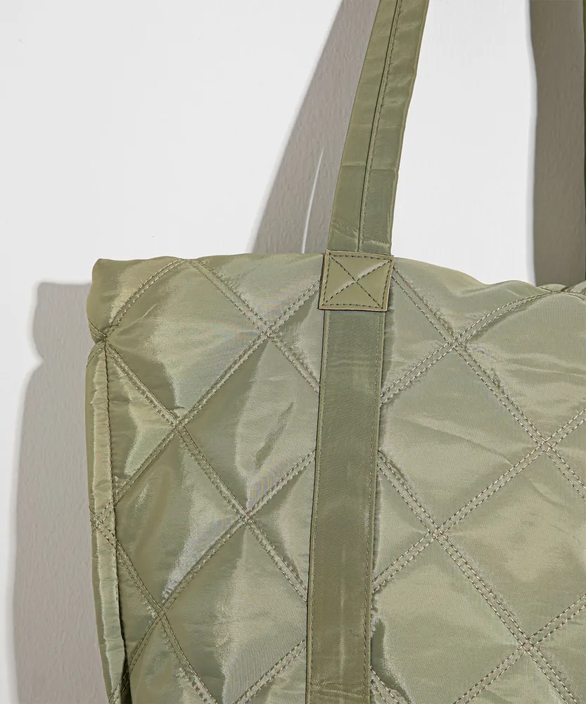 Quilted Tote Bag