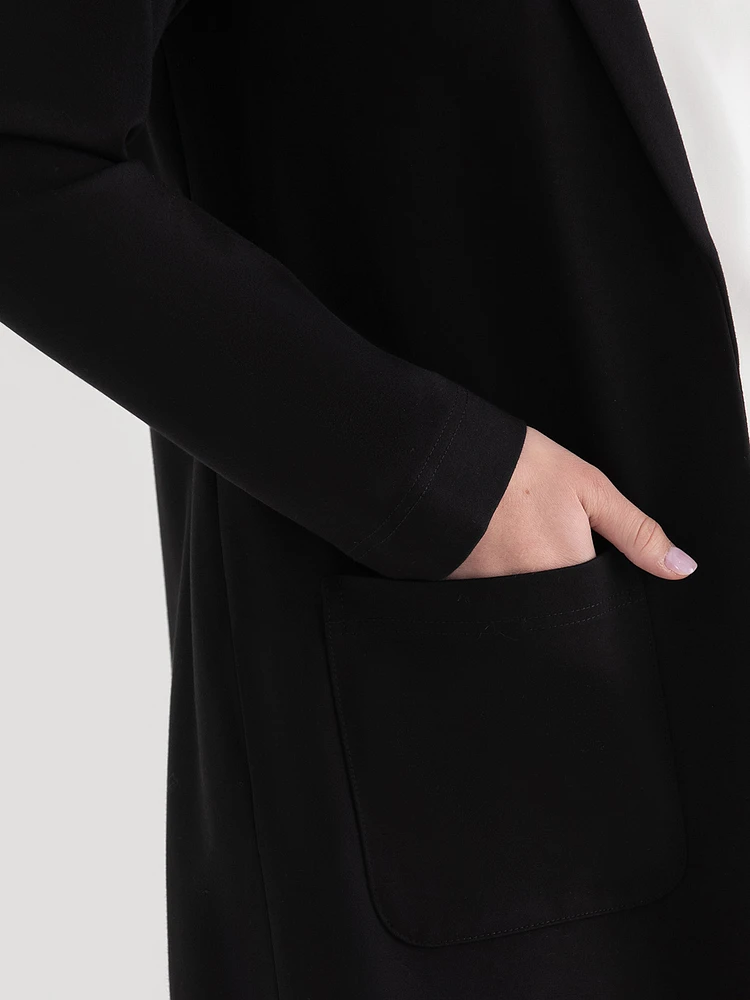 Long Line Jacket Luxe Ponte