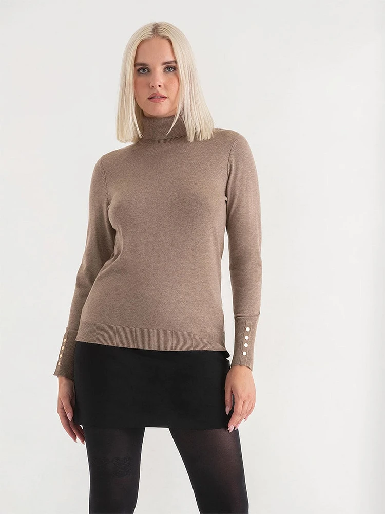 Cashmere Turtleneck Sweater