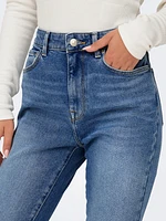 Emily High Waist Straight Leg Jeans