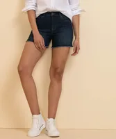 Midnight Blue Denim Shorts