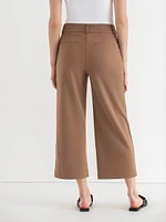 Weslee Wide-Crop Pant Iconic Crepe