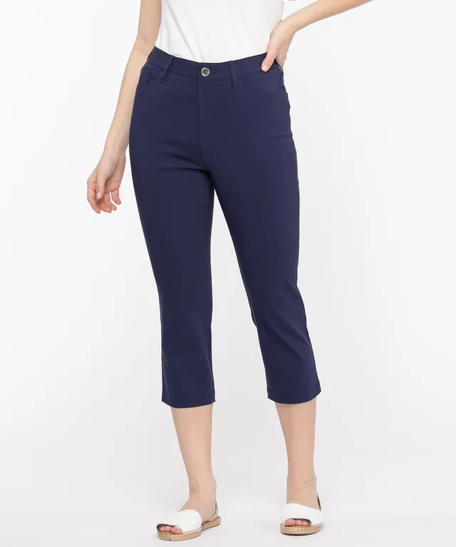 RICKI'S Microtwill Pull-On Capri