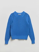 Long Sleeve Crochet Sweater
