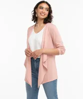 Drape Front Cardigan