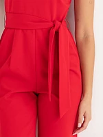 Venus Wide Leg Jumpsuit Iconic Crepe