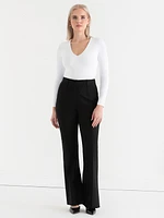 Dylan Flare Pant Luxe Ponte