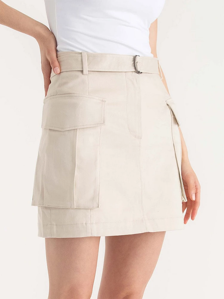 Utility Mini Skirt