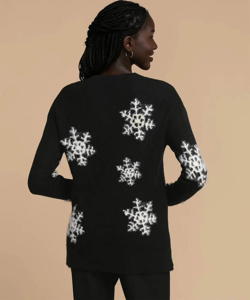 Snowflake Tunic Sweater