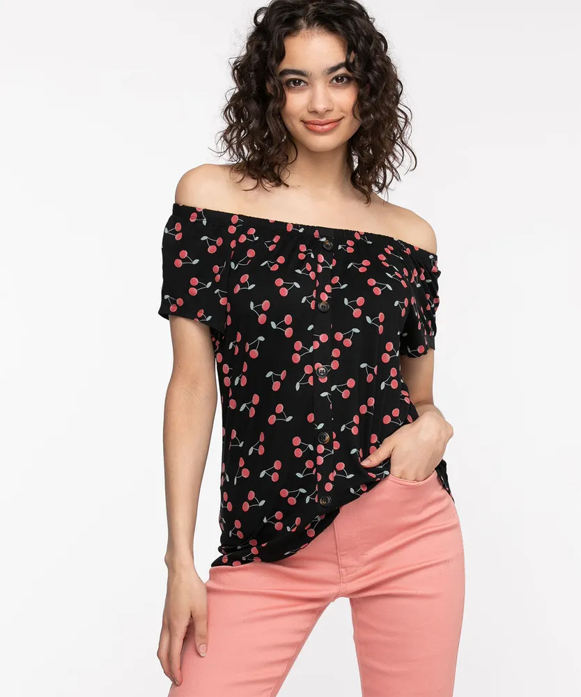 EcoVero™ On/Off Shoulder Top