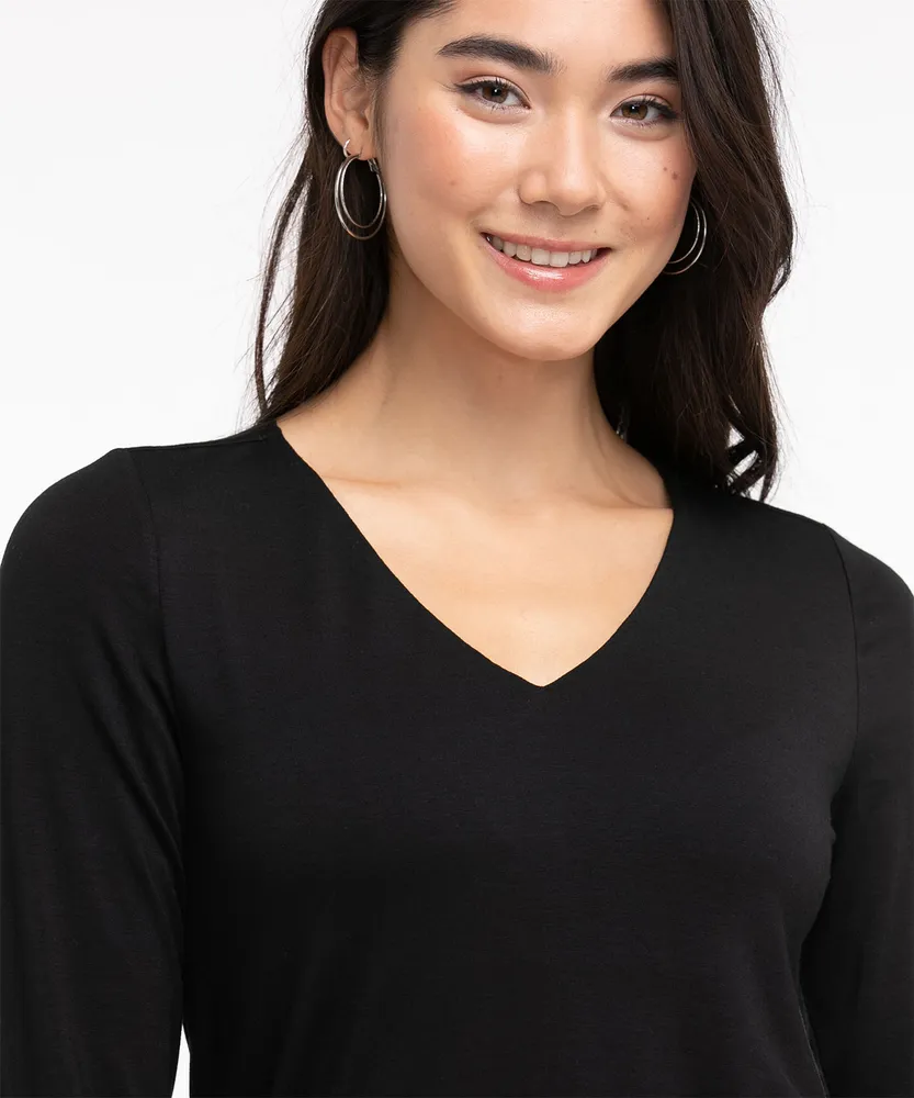 V-Neck Layering Essential Top